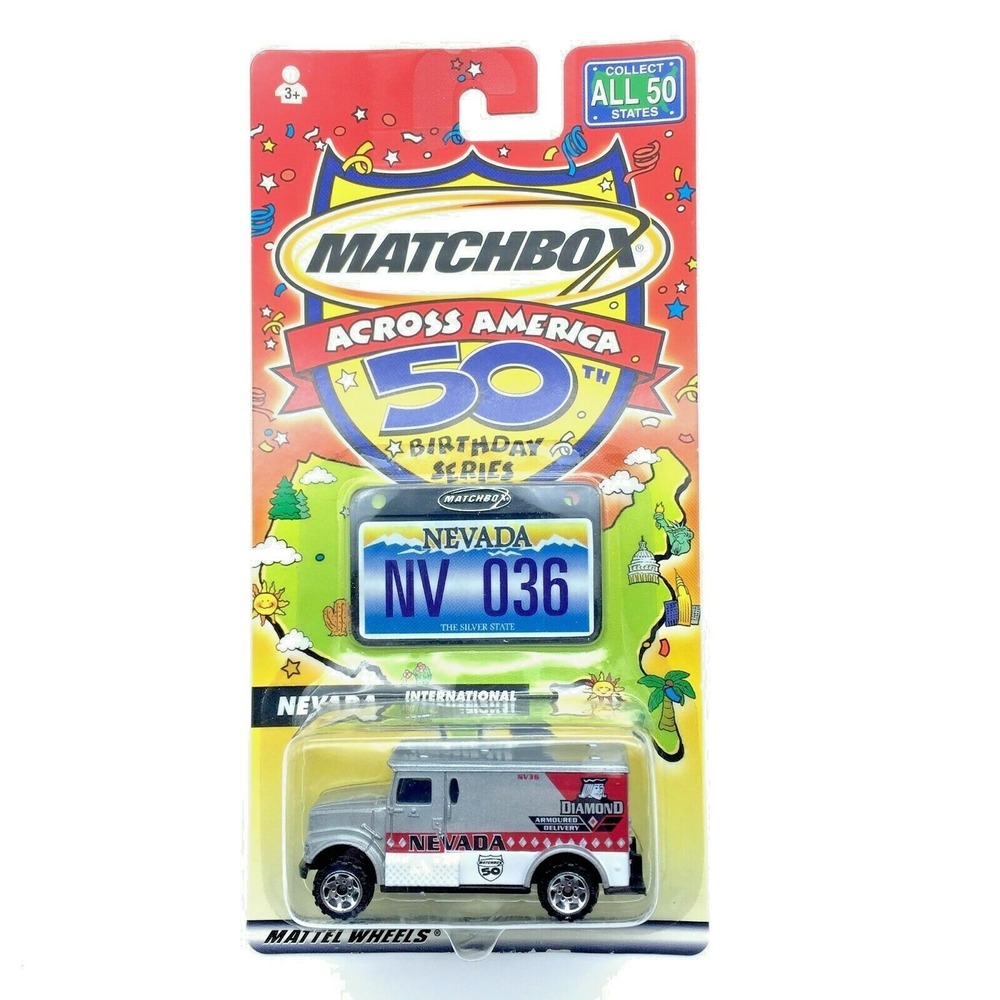 Matchbox‎ Across America 50th Birthday NEVADA International Armored Car 1/81
